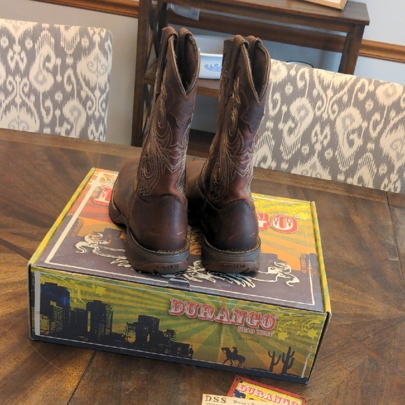 Durango Lady Rebel Steel Toe Western Work Boots Women’s 9.5M RD3315 - Picture 6 of 16